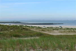 Breskens Dünen Strand Meer Niederlande